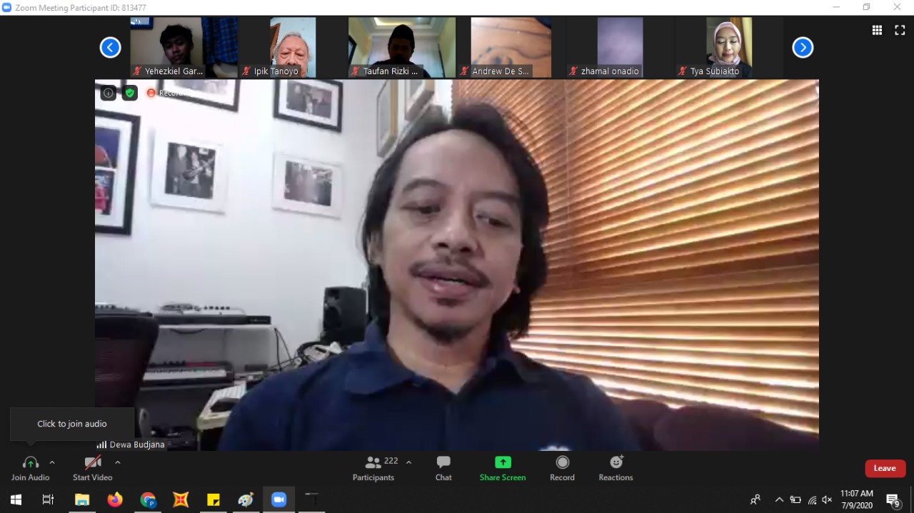 Musisi Diharapkan Terus Berkarya di Masa Normal Baru