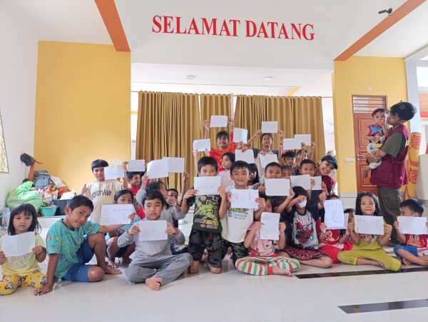Caritas Indonesia Melakukan Pendampingan Psikososial untuk Penyintas Bencana Banjir Sumatra dan Menginisiasi Pos Pengungsian Terpadu