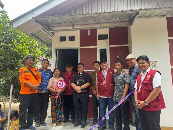 “Gerakan Rumah Bela Rasa Caritas”: Pulihkan Martabat Penyintas Banjir Sumatra